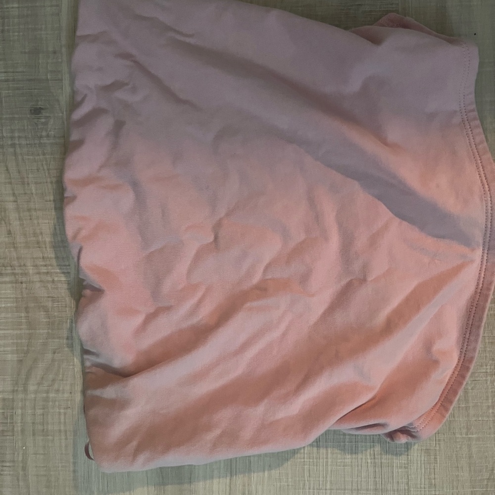 Pink garage tube top